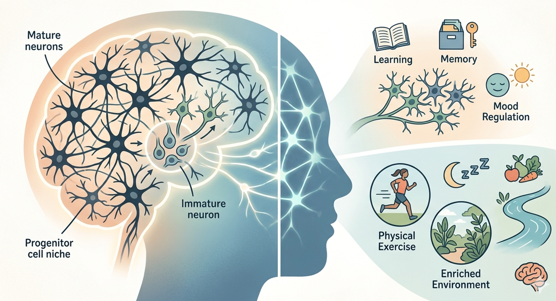 Neurogenesis: Benarkah Otak Dewasa Masih Bisa Menumbuhkan Sel Saraf Baru?